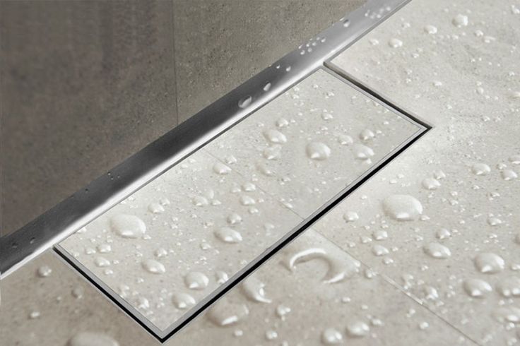 why is water pooling around shower drain